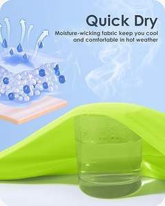 Camiseta de Protección Solar con Mangas Largas, Transpirable, de Spandex, para Surf, Natación, Deportes Acuáticos, con Estampado Digital OEM para Hombre - Product Image 3