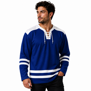 Jersey Deportivo de Hockey sobre Hielo Personalizado, Fabricante de Ropa con Marca Privada OEM, Uniforme de Equipo Premium, Directo de Fábrica - Product Image 4