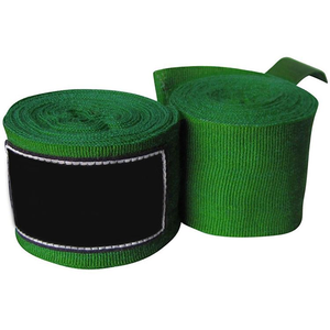 Bandages de boxe respirants et ajustables unisexes avec logo personnalisé, en coton élastique, pour le soutien du poignet, entraînement en salle, MMA, sparring, fourniture OEM ODM - Product Image 4