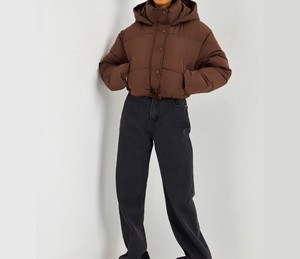 Adjustable New Arrival <b>Cropped</b> <b>Puffer</b> <b>Jacket</b> For Women Comfortable New Fashion <b>Jackets</b> Heavy Duty Best Quality <b>Jackets</b> For Women - Product Image 3