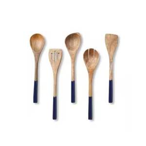 Food Safe Home <b>Wooden</b> Serving <b>Spoon</b> For Kitchen <b>Cooking</b> And Serving - Product Image 1