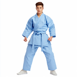 Customized Approved High Quality 100% Cotton Martial Arts White Hot Sale Lightweight Quick Dry Judo Uniform - Product Image 1