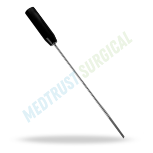 Couteau à anulus de 18 pouces (460 mm), instrument chirurgical neuro-radiologique pour l'élimination des disques et la coupe de l'annulus fibrosus - Product Image 4