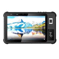 Tableta Android Resistente de 10 Pulgadas con Lector Biométrico de Huellas Dactilares, NFC, Resistente al Agua IP65, 4G LTE, Helio P35 Octa Core, 10000 mAh, 4 GB, 64 GB
