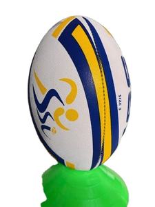 Ballon de rugby en néoprène personnalisé de haute qualité taille 3 et 4 Mini Rugby de plage en plein air nouveau et exclusif - Product Image 3