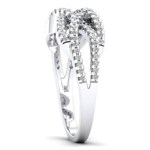 Anillos de compromiso de plata de ley 925 con moissanita REYES a precio mayorista para mujer, joyería fina de boda de oro macizo de 14K y 18K - Product Image 3