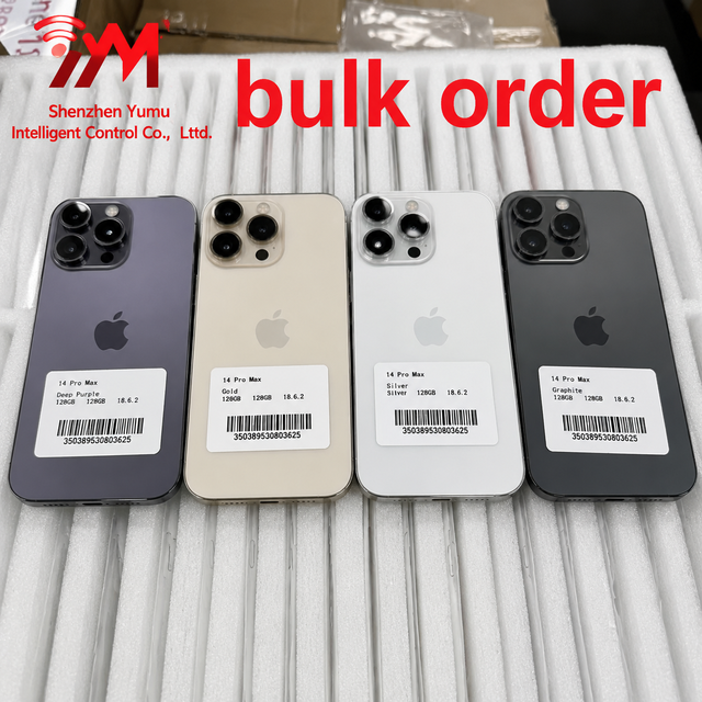 14 Pro Max 200 PCS Mobile Phones Second Hand Mobile Phone No Carrier Lock Factory Tested Clean IMEI Bulk Purchase
