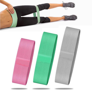 Bandes de Résistance Personnalisables pour le Sport – Lot de Bandes Élastiques en Tissu pour Exercices de Hanche, 8,0 cm, Unisexe - Product Image 1