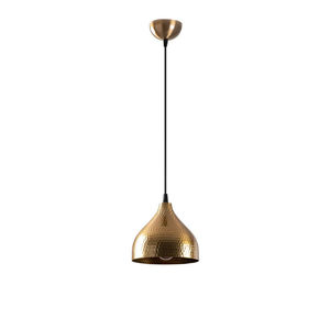 Lampe suspendue semi-globe en métal et verre, style moderne, couleur or rose, luminaire décoratif d'intérieur, idéal pour une salle à manger, une cuisine, une île ou une chambre à coucher - Product Image 3