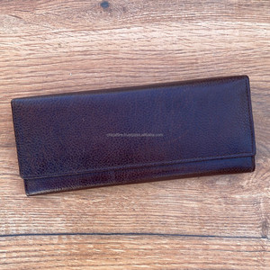 Cartera de mujer de cuero genuino de grano completo al por mayor Popular, tarjetas de diseñador de lujo, soporte para monedas en efectivo, Cartera de cuero de vaca, embrague para teléfono - Product Image 2