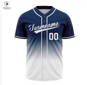 เสื้อเบสบอลสั่งทำพิเศษ ชุดทีมพรีเมียม ระบายอากาศได้ดี ชุดกีฬา ขายส่ง - Product Image 1
