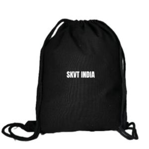 Sac à dos unisexe réutilisable, écologique, imperméable, à séchage rapide, en coton biologique, avec cordon de serrage, logo personnalisable, capacité 23L, anniversaire - Product Image 2