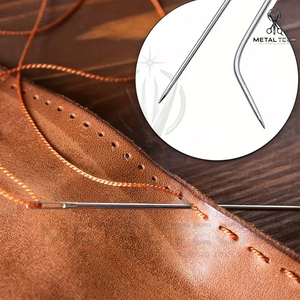 Juego de Agujas para Tejer Cabello Personalizadas, Kit Profesional de Agujas Curvas Tipo C de Acero Inoxidable para Extensiones - Product Image 5