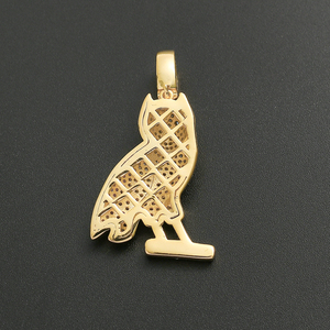 Colgante de Moissanita de Plata 925 de Alta Calidad Personalizado, Joyería Hip Hop, Collar con Incrustaciones de Diamantes, Colgante de Moda Chapado en Oro GRA - Product Image 5