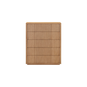 LINEAR RANGE Collection Wood Bedroom Living Room Furniture Sustainable Dresser Eco-Friendly Best Seller Tallboy Cabinet - Product Image 1