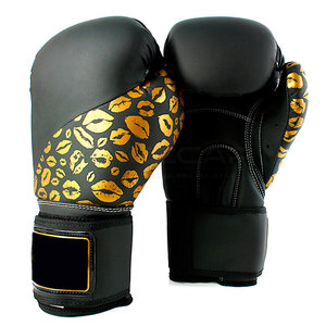 Gants de boxe durables avec rembourrage, support flexible pour le poignet, pour la pratique de la boxe, l'entraînement, les arts martiaux et l'exercice - Product Image 1