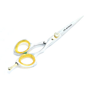 Tijeras de corte de pelo profesionales de acero inoxidable, tijeras de peluquero para uso en salón con agarre cómodo y cortes de precisión - Product Image 1