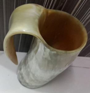 Jarra de Cuerno Medieval Ecológica Auténtica de Alta Calidad para Hidromiel/Ale, Gran Capacidad, Portátil, para Regalos y Exportación - Product Image 5