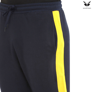 Yellow & Black Color Best Quality Material Training Wear Simple Tracksuits, Full-Length Regular Fit Tracksuit with Full Sleeves - Product Image 5