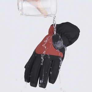 Gants Softshell d'hiver personnalisés en gros, imperméables, coupe-vent, thermiques, pour le ski et la randonnée - Product Image 4