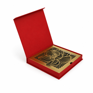 <b>Black</b> Box Foil Hot Stamping Sliver Luxury Jewelry Packaging Eco-Friendly Biodegradable Rigid <b>Boxes</b> Customized Paperboard - Product Image 4