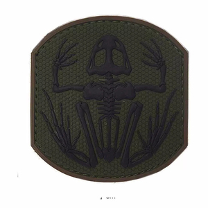 OEM Custom <b>PVC</b> Rubber Patch with Embossed Debossed Logo for Workwear Sportswear and Retail Apparel Orders - Product Image 3