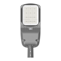 Lampadaire LED SMD à alimentation CA, boîtier en aluminium, IP66, pour extérieur, avec garantie de 5 ans, CRI élevé 80 pour l'éclairage routier urbain