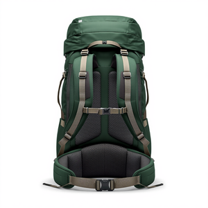 Sac à dos de randonnée vert, sac à dos de jour pour l'extérieur, sac de voyage durable avec plusieurs compartiments de rangement, vente en gros - Product Image 1