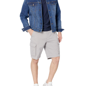 High Quality Custom Made Men's Cotton <b>Cargo</b> Shorts Summer Fashion OEM Custom Colors Sizes Logos Solid Pattern Eco-Friendly - Product Image 5
