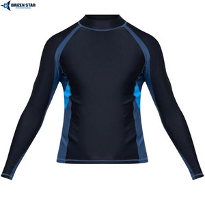 UPF50+ Long Sleeve Rashguard Men Swim Surf Shirt Lightweight Quick Dry Beach Shirt - Product Image 6