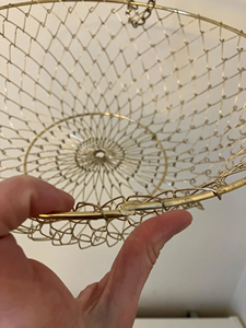 Panier suspendu en métal robuste avec chaîne - Product Image 2