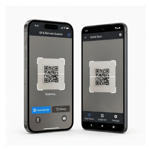 Royalcraft QR Scanner App – Fast QR Code Reader, Barcode Scanner, Scan & Generate Codes, Secure & Easy - Product Image 1
