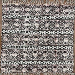 Alfombra de Algodón Antideslizante Ecológica con Estampado Floral, Apta para Mascotas, Antibacteriana, para Colgar en la Pared, para Habitaciones Infantiles - Product Image 1
