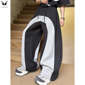 Produit tendance de premier choix, service OEM ODM de qualité supérieure, pantalon de survêtement unisexe surdimensionné, coupe ample confortable, jogging en molleton - Product Image 6
