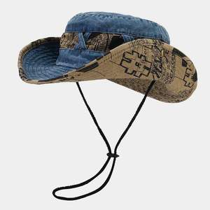 Chapeau Bob Personnalisé avec Cordon de Serrage, en Coton, pour l'Été, la Plage, la Pêche, Unisexe - Product Image 6