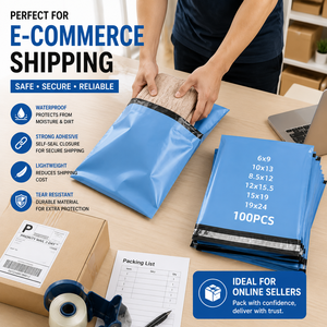 Bolsas de Envío de Poliéster Personalizadas, Sobres de Correo Autosellables Impermeables, Bolsas de Embalaje Resistentes a Desgarros para Mensajería de Comercio Electrónico - Product Image 2