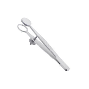 Pinces à chalazion en acier inoxydable – Instrument ophtalmique de qualité supérieure pour paupières, avec plaque supérieure ovale à grande ouverture - Product Image 2
