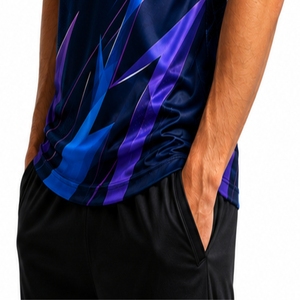 Maillot de sport personnalisé pour homme, sublimation, maillot d'équipe athlétique, séchage rapide, coupe athlétique, commandes en gros, uniforme d'équipe, vêtements de sport pour homme - Product Image 5