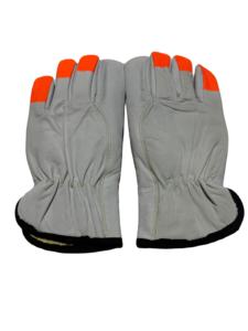 Gants de conduite de jardin de haute qualité Logo personnalisé Gants d'hiver de travail en plein air en cuir de sécurité - Product Image 5