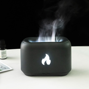 Difusor de Aroma con Llama de Fuego de 150 ml con Spray de Fragancia, 7 Colores LED, 1 Año de Garantía, Humidificador Doméstico con Función de Temporizador - Product Image 2