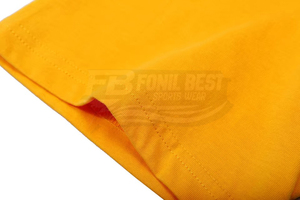 เสื้อยืดผู้ชาย/ผู้หญิง แบรนด์ Blank 3 Panel สไตล์เรโทร สปอร์ต แขนสั้น คอกลม ระบายอากาศ แห้งเร็ว ผ้าคอตตอนผสมโพลีเอสเตอร์ 100%  รับสั่งทำ - Product Image 3