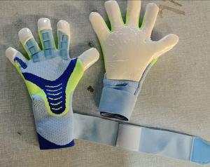 Football Goalkeeper Gloves Full Finger Non-Slip Breathable Quick Drying Adjustable Wrist <b>Strap</b> Unisex Latex Finger Thumb - Product Image 6