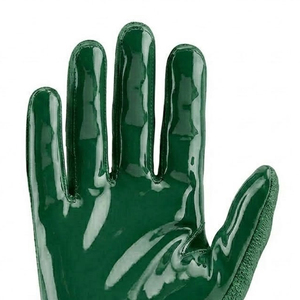 High Quality Breathable Team Wear Rhinestone Men Gloves Green Color American Football Gloves Digital Printed Full Finger Gloves - Product Image 5