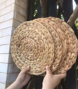 Natural Woven Water Hyacinth <b>Placemats</b> from Vietnam for Cup Coasters Hot Dish Trivets and Flower Vase Bases and Table Decoration - Product Image 5