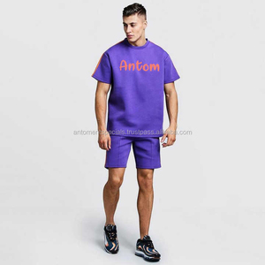ชุดเสื้อผ้าผู้ชายคุณภาพสูงสำหรับฤดูร้อนปี 2026 ชุดสองชิ้น เสื้อยืดและกางเกงขาสั้นแฟชั่นสำหรับผู้ชาย ชุดสองชิ้น - Product Image 2