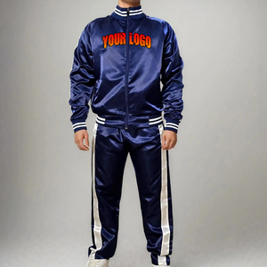 Ensembles de survêtements pour hommes, survêtements à fermeture éclair intégrale, ensembles de jogging décontractés, vestes et pantalons de sport, tenues en 2 pièces - Product Image 3