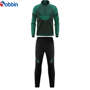 Conjunto Deportivo Casual de 2 Piezas para Hombre, Personalizado, Grueso, 2 en 1, Estampado, Cintura Elástica, Cuello Alto, Bolsillos Laterales, Forro Polar - Product Image 1