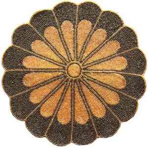 Nuevo Mantel Individual de Vidrio con Cuentas Bordadas a Mano con Diseño Floral de 5mm de Grosor para Eventos Festivos y Decoración de Mesa en Tendencia para el Hogar - Product Image 1