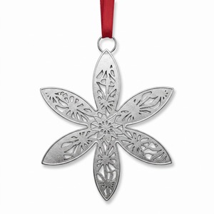 Premium Metal <b>Christmas</b> Hanging Ornament With Elegant Heart Design For Holiday Tree Decoration Home Office And <b>Gift</b> Giving - Product Image 2