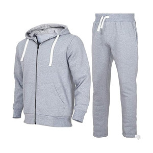Conjuntos Deportivos para Hombre, 2 Piezas, Traje Casual para Correr, Sudadera con Cierre Completo y Pantalones Deportivos, Cómodos - Product Image 1